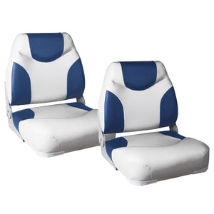 Asiento de barco Scilla juego de 2 piezas de cuero sintético en varios colores pro.tec