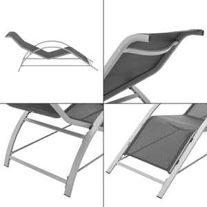 Conjunto de muebles de jardín Binetto 3 piezas [en.casa]