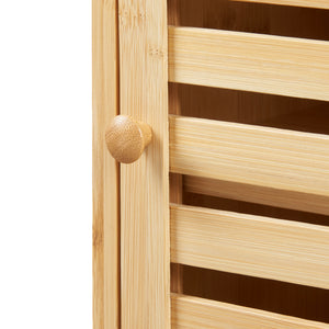 Armario de baño Gjesdal 60x40x20 cm Bambú [en.casa]
