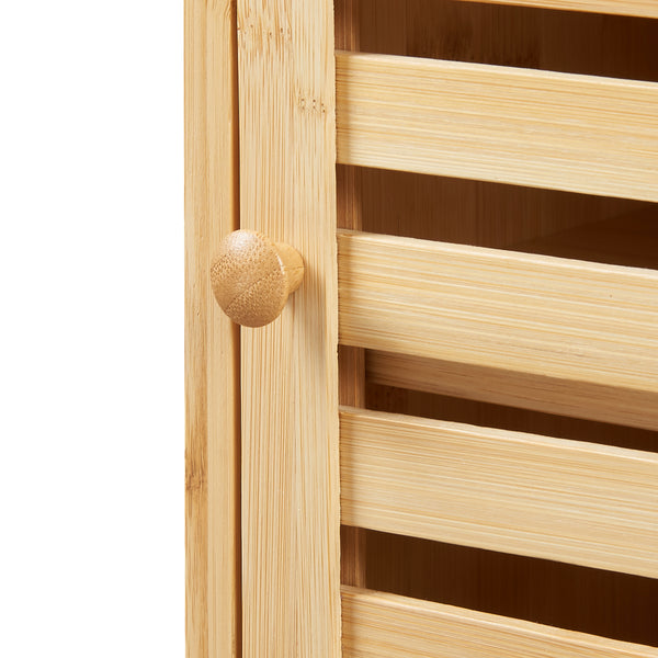 Armario de baño Gjesdal 60x40x20 cm Bambú [en.casa]