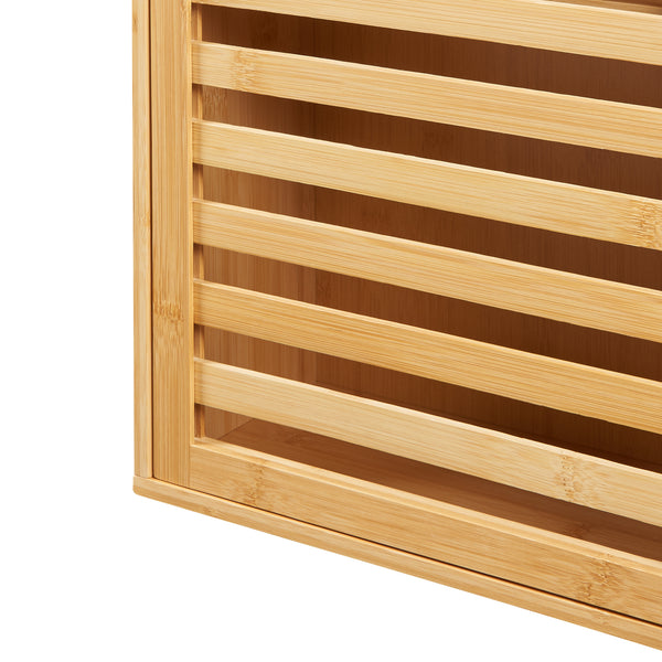 Armario de baño Järfälla 55x37x16 cm Bambú [en.casa]