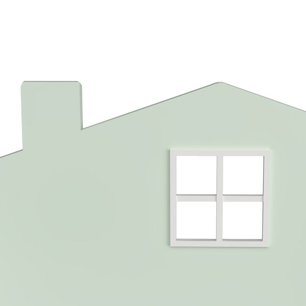 Estantería para niños Vipsali 106x60x12 cm Verde menta/Blanco [en.casa]