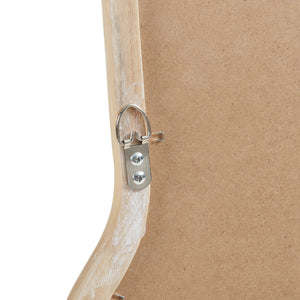 Espejo de pared Bellerirnu 90x60 cm aspecto roble Sonoma [en.casa]