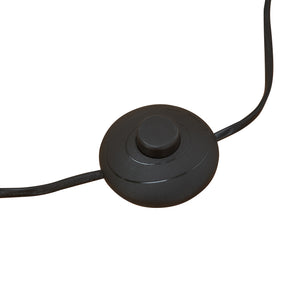 Lámpara de pie Vatka GU10 Metal Negro / Mármol, blanco [lux.pro]