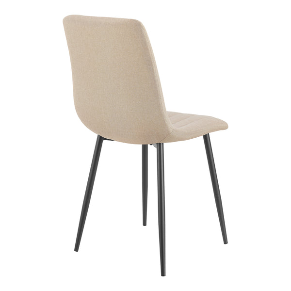 Grupo de comedor Lindesberg 5 piezas redondo Gris/ Marrón claro [en.casa]