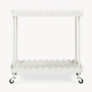 Carro de servicio Bolmanralu 2 niveles acero 61x31x60cm - Gris [en.casa]