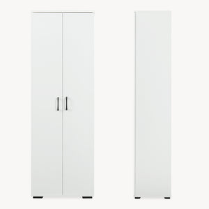 Armario Chalvefted 175x60x35 cm Blanco [en.casa]