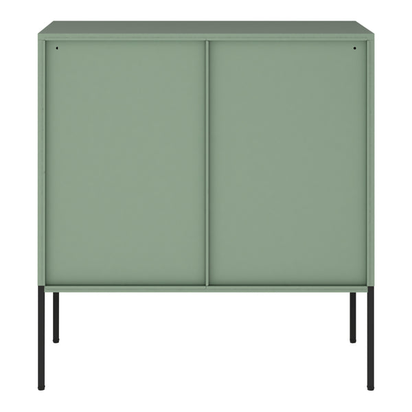 Aparador Eidsvoll 80x45x85cm Verde [en.casa]
