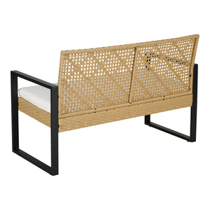 Conjunto de muebles de jardín Calciano de 4 piezas [casa.pro]