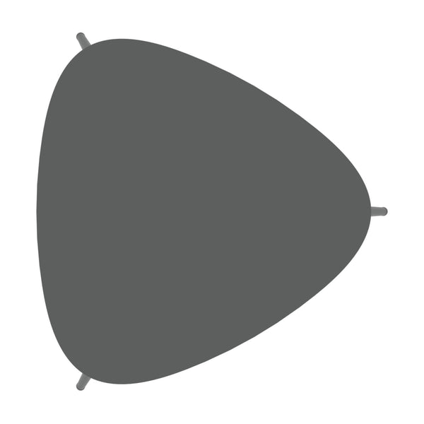 Mesa auxiliar 2 piezas Aymavilles acero antracita [casa.pro]