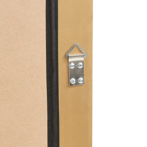 Espejo de pared Punkalaidun estilo barroco 80x60 cm color dorado [en.casa]