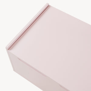 Caja de juguetes Virer 60x40x45 cm Rosa [en.casa]