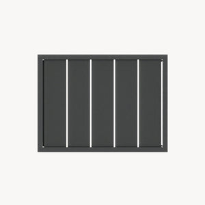 Mesa auxiliar de exterior Gaby acero 58x40x30 cm gris antracita [casa.pro]