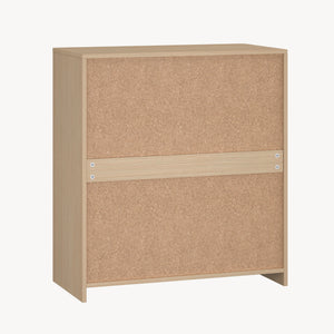 Armario auxiliar Takranmaa 88x79x39 cm efecto roble [en.casa]