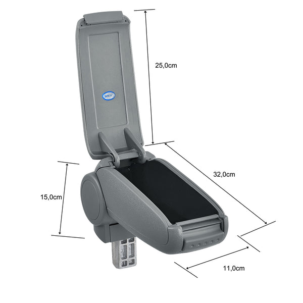 Reposabrazos central Seat Leon III tipo 5F desde año 2012 varias versiones pro.tec