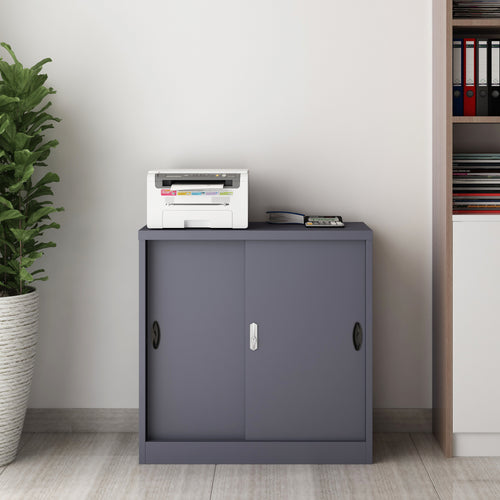 Archivador Rieti acero 90x40x90 cm en varios colores [en.casa] - premiumXL