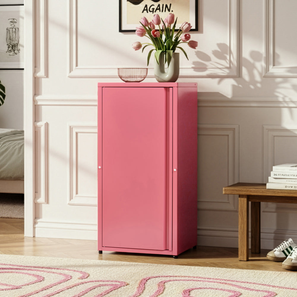 Armario metálico Burlöv acero [en.casa] - premiumXL