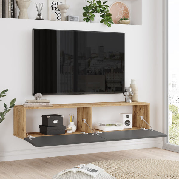 Mesa de televisión Lapinlahti en varios colores y tamaños [en.casa]