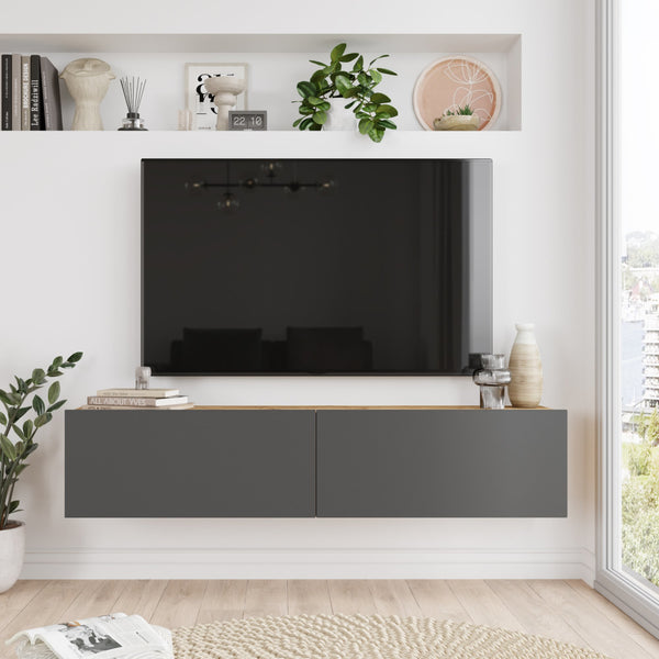 Mesa de televisión Lapinlahti en varios colores y tamaños [en.casa]