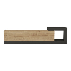 Mueble de televisión Luhanka 150x29,5x38,5cm roble en varios colores [en.casa]