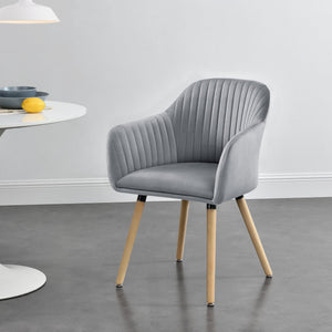 Sillón con reposabrazos Dover en varios colores en.casa