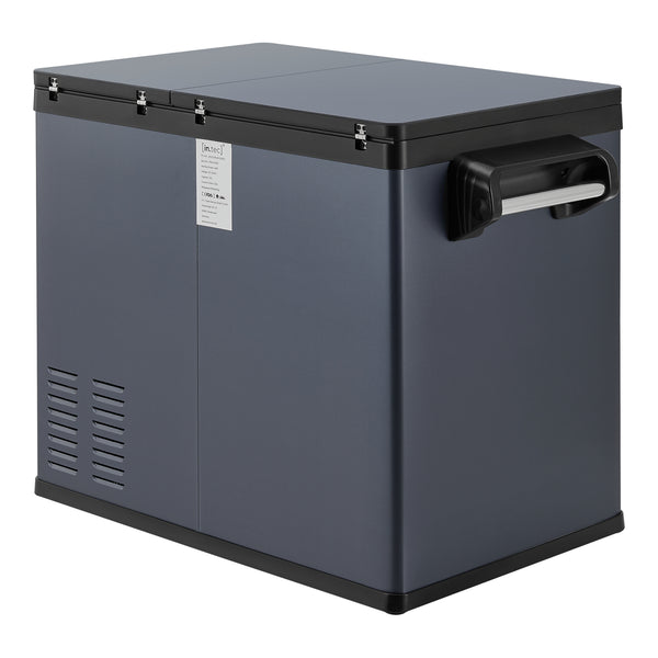 Nevera de coche Alberona azul grisáceo [in.tec]