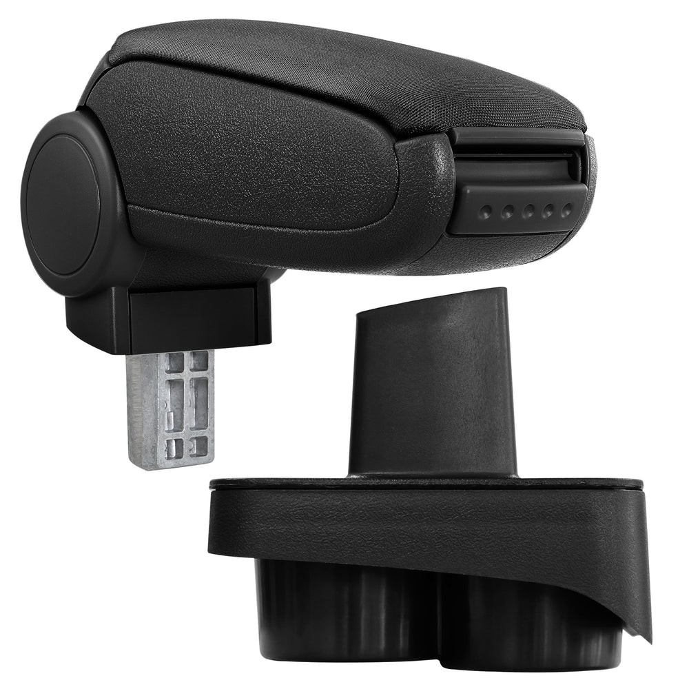 Reposabrazos central Skoda Fabia 1 con compartimento de almacenamiento en varias versiones negro pro.tec - premiumXL
