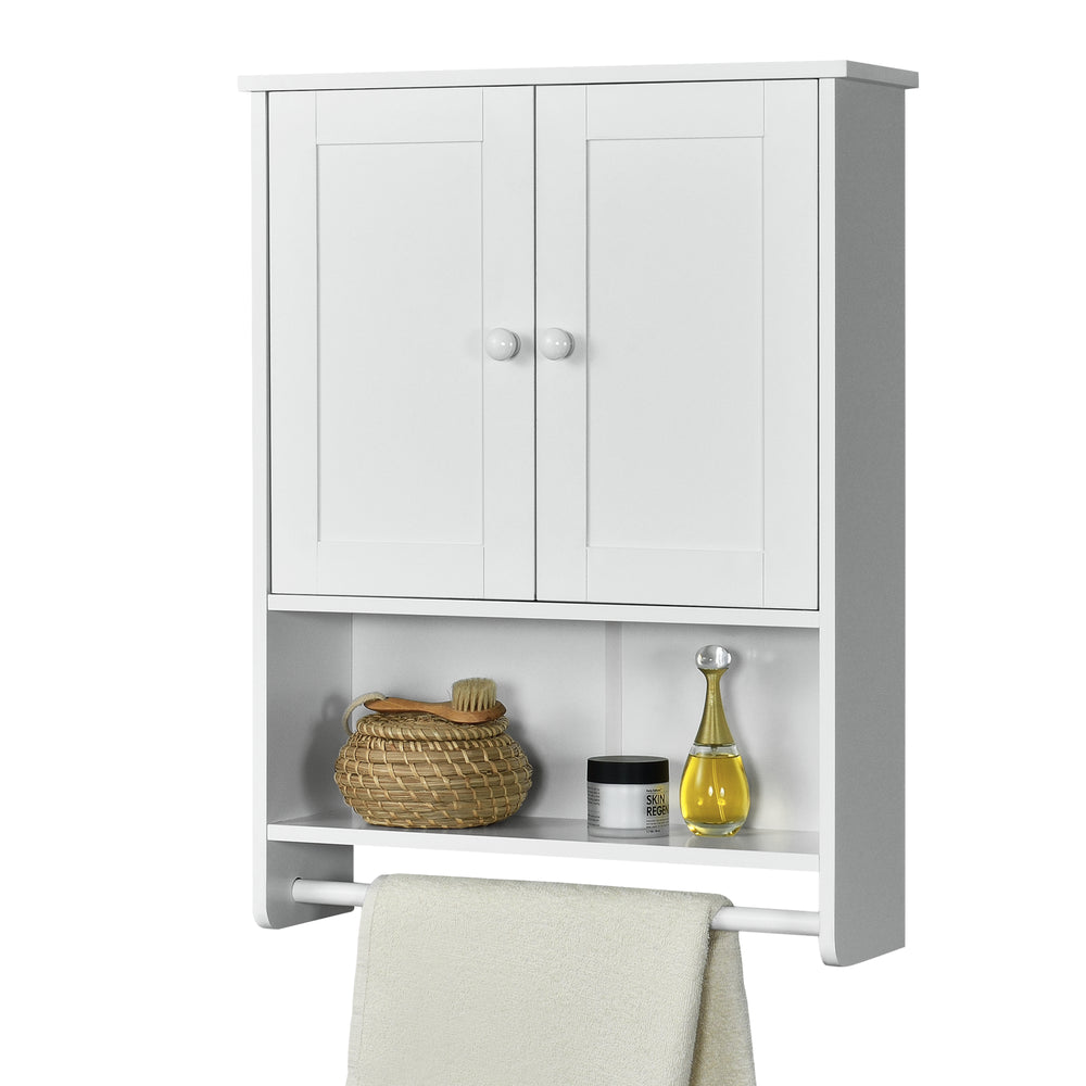 Armario de baño Steyr 65x49x15 cm con toallero MDF varios colores en.casa - premiumXL