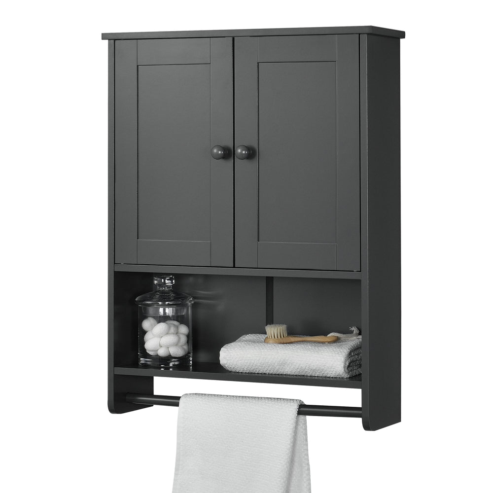 Armario de baño Steyr 65x49x15 cm con toallero MDF varios colores en.casa - premiumXL