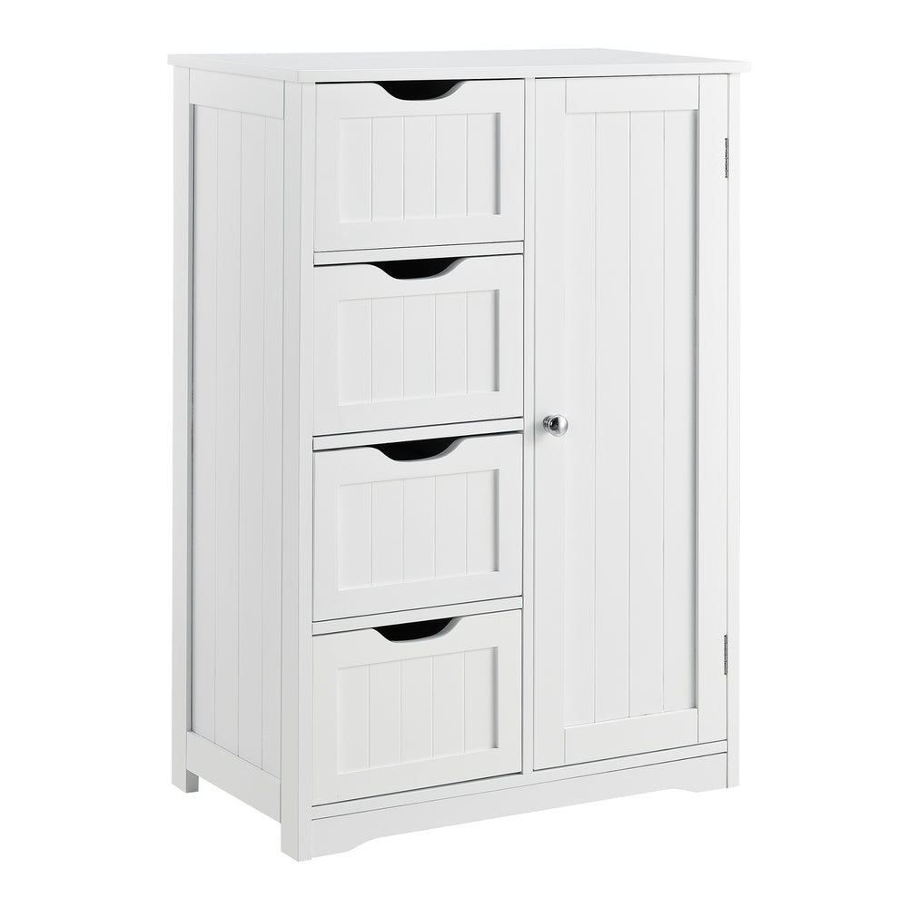 Armario de baño Locust 81x55x30 cm blanco en.casa - premiumXL