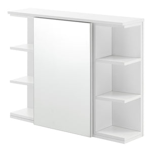 Armario de baño Harstad 64x80x20 cm blanco [en.casa] - premiumXL