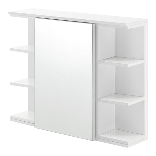 Armario de baño Harstad 64x80x20 cm blanco [en.casa] - premiumXL