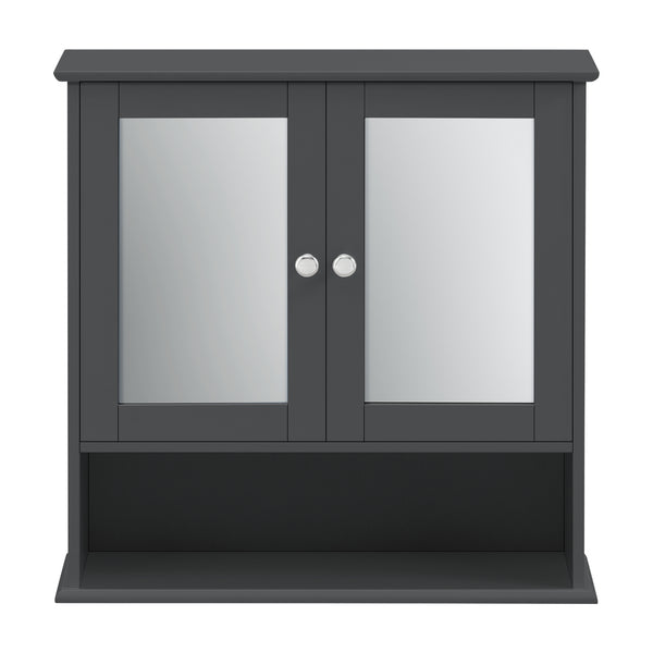 Armario de baño Linz 58x56x13 cm con espejo varios colores MDF en.casa