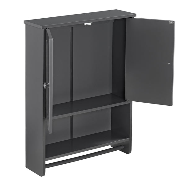 Armario de baño Steyr 65x49x15 cm con toallero MDF varios colores en.casa