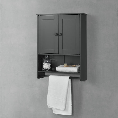 Armario de baño Steyr 65x49x15 cm con toallero MDF varios colores en.casa