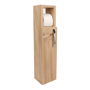 Armario de baño Årjäng con soporte para papel higiénico 65x15x12cm en varios colores [en.casa]