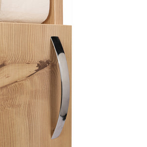 Armario de baño Årjäng con soporte para papel higiénico 65x15x12cm en varios colores [en.casa]