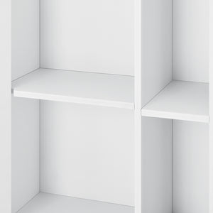 Armario de baño Vansbro 96x48x24 cm WPC en.casa