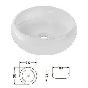 Lavabo Skelbolu con armario alto [en.casa]