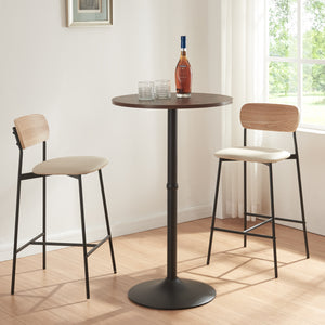 Mesa de bar Vantaa 100x60 cm [en.casa]