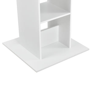 Mesa de bar Visby 110x70x70 cm con 3 estantes en.casa