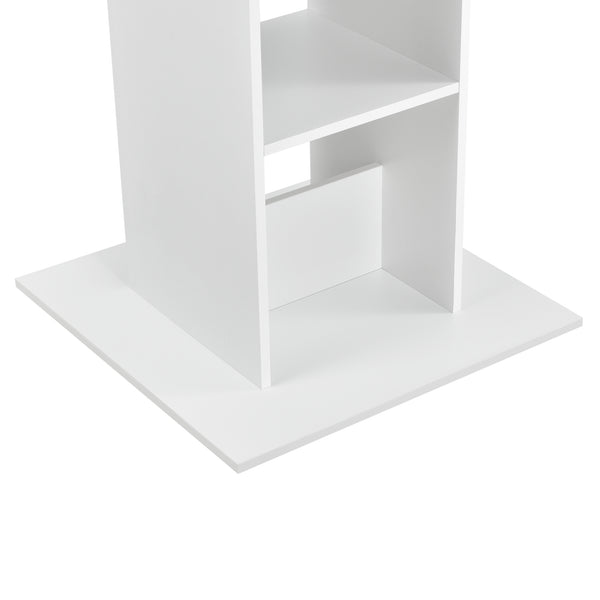 Mesa de bar Visby 110x70x70 cm con 3 estantes en.casa