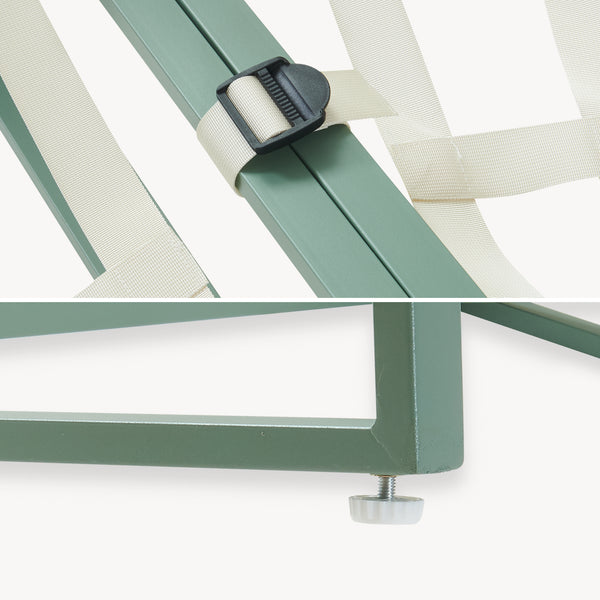 Conjunto de muebles de jardín Karg mesa y sofá modular [casa.pro]