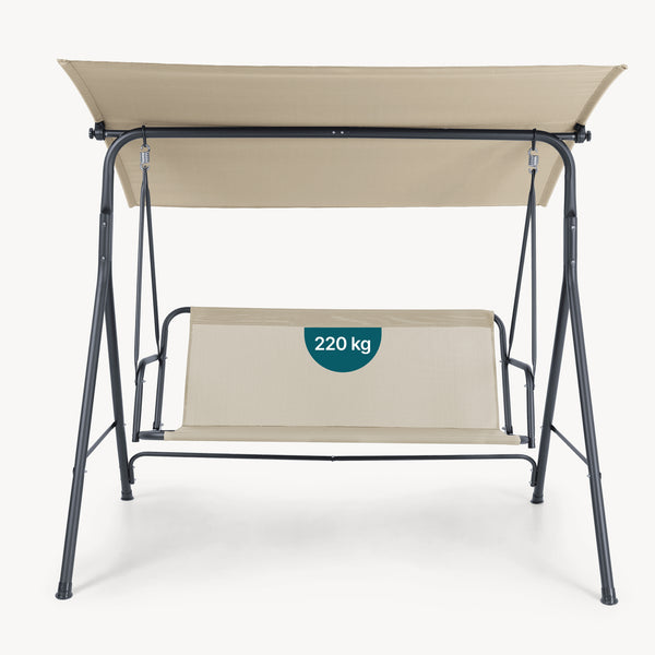 Columpio de jardín Satten para 3 personas [en.casa]