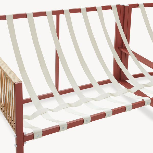 Conjunto de muebles de jardín Karg mesa y sofá modular [casa.pro]