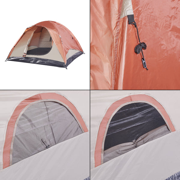 Tienda de campaña Bergeijk 213x213x130cm en varios colores [pro.tec]