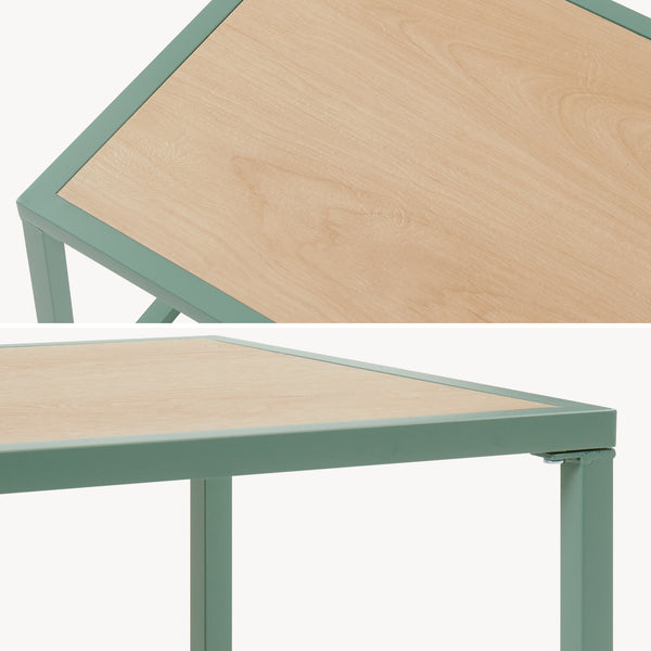 Conjunto de muebles de jardín Karg mesa y sofá modular [casa.pro]