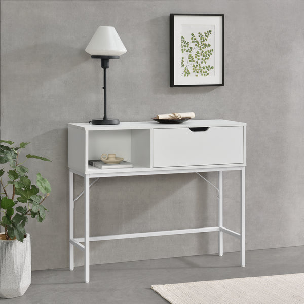 Mesa consola Tranemo 92x30x80cm en varios colores [en.casa]