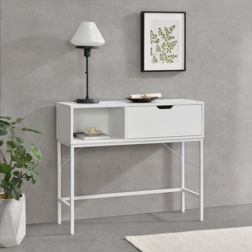 Mesa consola Tranemo 92x30x80cm en varios colores [en.casa]