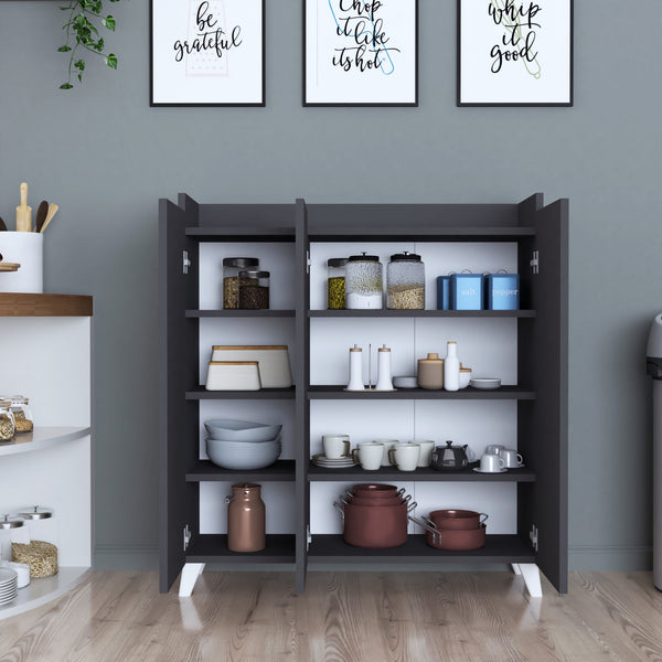 Armario auxiliar Sirdal 103,5x90x30 cm en varios colores [en.casa]